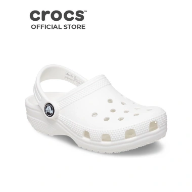 Giày Clog Trẻ Em Crocs Toddler Classic White Giá 995.000 thoáng khí dễ vệ sinh 2
