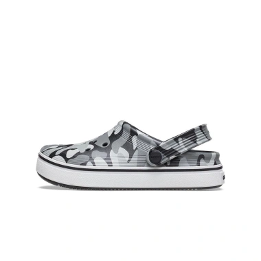 Giày Clog Trẻ Em Crocs Toddler Off Court Camo Redux Đen/Trắng - Giá 490.000, nhẹ, thoải mái, bền 3