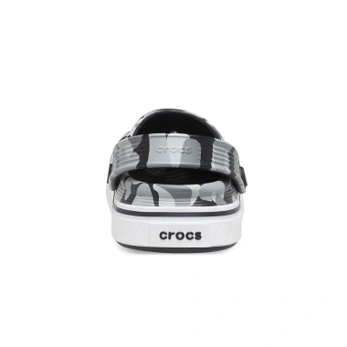 Giày Clog Trẻ Em Crocs Toddler Off Court Camo Redux Đen/Trắng - Giá 490.000, nhẹ, thoải mái, bền 4