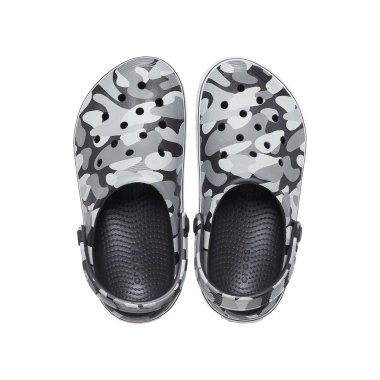 Giày Clog Trẻ Em Crocs Toddler Off Court Camo Redux Đen/Trắng - Giá 490.000, nhẹ, thoải mái, bền 6