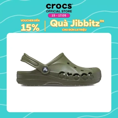 Giày Clog Unisex Crocs Baya Army Green – Siêu nhẹ, thoáng khí, giảm giá 17% – 1,276,000₫