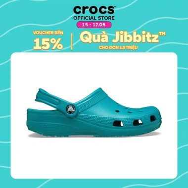 Giày Clog Unisex Crocs Classic Turbo Teal – Siêu nhẹ, thoáng khí, giá ưu đãi 1.116.500₫ Giày Clog Unisex Crocs Classic Turbo Teal – Siêu nhẹ, thoáng khí, giá ưu đãi 1.116.500₫
