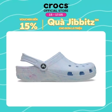 Giày Clog Unisex Crocs Classic Watercolor Marbled - Siêu nhẹ thoáng mát giảm giá Giày Clog Unisex Crocs Classic Watercolor Marbled - Siêu nhẹ thoáng mát giảm giá