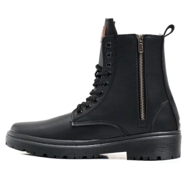 Giày Combat Boot GauNau GN1.032 Đen Bốt Cao Cổ Khóa Zip Đế Bền Giá 1.137.500₫