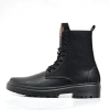 Giày Combat Boots Chunky da lì chống nhăn, đế cao, phong cách mạnh mẽ MĐ G1.105 5
