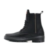 Giày Combat Boots Chunky da lì chống nhăn, đế cao, phong cách mạnh mẽ MĐ G1.105 6