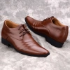 Giày công sở nam da bò tăng chiều cao 7cm giảm 10% ISHOESVN IS119 giá 950.000₫ 5