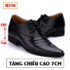 Giày công sở nam da bò tăng chiều cao 7cm giảm 10% ISHOESVN IS119 giá 950.000₫ 8