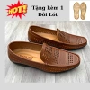 Giày công sở nam da bò thật, thoáng mát mùa hè - Giá 389.000, BH 1 năm