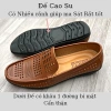 Giày công sở nam da bò thật, thoáng mát mùa hè - Giá 389.000, BH 1 năm 5