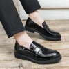Giày Công Sở Nam Loafer Slip On Phong Cách Ý Sáng Bóng – Nhẹ, Giá 572.616₫