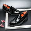 Giày Công Sở Nam Loafer Slip On Phong Cách Ý Sáng Bóng – Nhẹ, Giá 572.616₫ 3