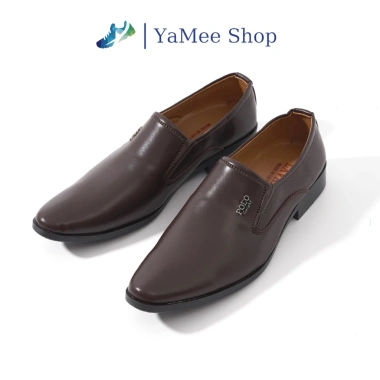 Giày công sở nam nappa cao cấp màu nâu Polo101 - Thoải mái, giá chỉ 145.000₫ 2
