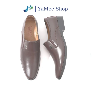 Giày công sở nam nappa cao cấp màu nâu Polo101 - Thoải mái, giá chỉ 145.000₫ 4