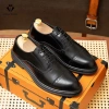 Giày công sở nam Oxford 2.023 Polytino da bò, đế cao su tăng 5cm, BH 12 tháng - 869k 2