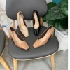 Giày công sở nữ cao gót 7cm đế vuông da mềm guốc tiệp viên thời trang 290.000₫ 7