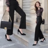 Giày Công Sở Nữ Đen Stiletto Pháp Cao Gót Nhọn - Giá Ưu Đãi 214.920₫ 7