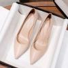 Giày công sở nữ gót vuông 5-7cm size 34 da thật êm mềm Giày tiếp viên ngân hàng 4