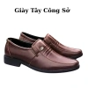 Giày công sở trung niên da nò, đế cao su khâu chắc, giảm 150k - Quà bố tuyệt vời 10