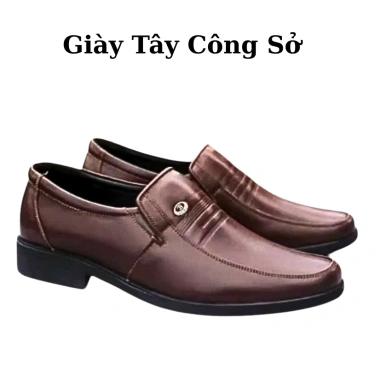 Giày công sở trung niên da nò, đế cao su khâu chắc, giảm 150k - Quà bố tuyệt vời 10 Giày công sở trung niên da nò, đế cao su khâu chắc, giảm 150k - Quà bố tuyệt vời 10