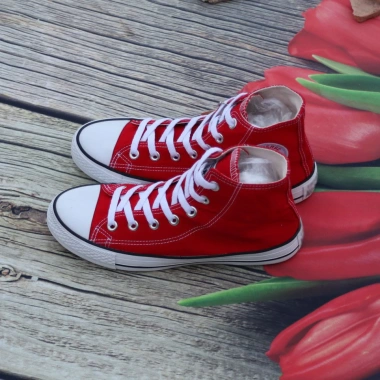 Giày Converse All Star Classic Nữ Cổ Cao Đỏ - Giá Gốc 1.011.990, Giảm còn 829.500 7