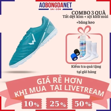 Giày Đá Banh Wika QH19 Neo 2 Chính Hãng Đinh Dăm Tf Bám Sân Khâu Full Đế Giá 550k