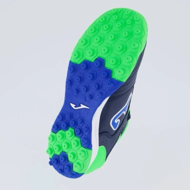 Giày đá bóng trẻ em Joma Flex Turf xanh navy neon - đinh dăm cỏ nhân tạo êm nhẹ 540.000₫