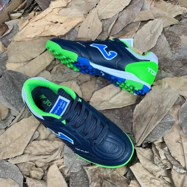 Giày đá bóng trẻ em Joma Flex Turf xanh navy neon - đinh dăm cỏ nhân tạo êm nhẹ 540.000₫