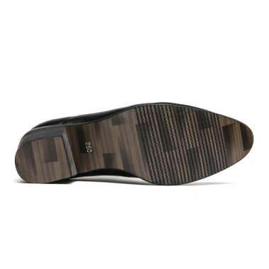 Giày Da Cao Gót Nam Đế Xuồng Dày 6cm Khóa Kéo Cá Tính - Giá ưu đãi 567.000₫ 6