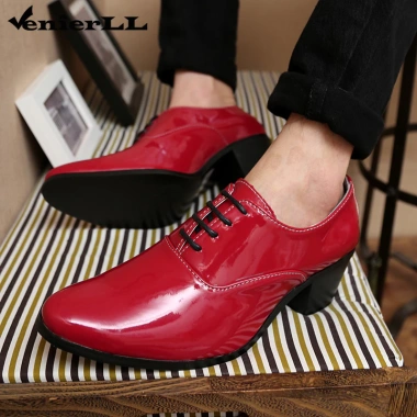 Giày Da Đế Xuồng 6cm Nam Thời Trang Công Sở - Giá 537.840, Phong Cách Lịch Lãm 7