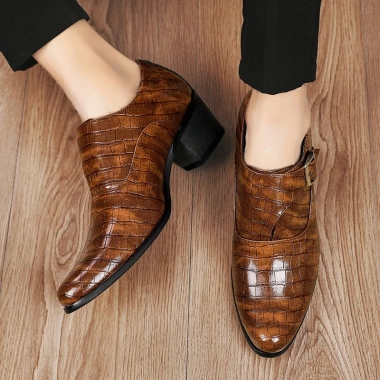 Giày Da Đế Xuồng 6cm Nam - Thời Trang Công Sở Thanh Lịch, Giá Giảm 577.800₫