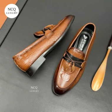 Giày da nam băng chuông công sở - Giày lười nam, giảm còn 335k (giá gốc 422k)