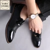 Giày da nam big size 50-45 - Giày tây da bóng không dây, giảm giá 399.999₫ 4