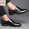 Giày da nam big size 50-45 - Giày tây da bóng không dây, giảm giá 399.999₫ 6
