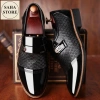 Giày da nam big size 50-45 - Giày tây da bóng không dây, giảm giá 399.999₫ 9