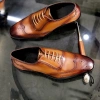Giày da nam cao cấp đế phíp da bò thật Oxford lịch lãm, bảo hành 1 năm, chỉ 869k