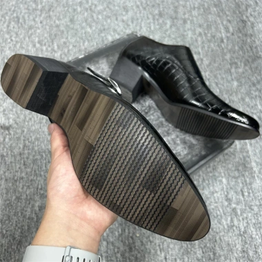 Giày Da nam cao gót 6cm cột dây mũi nhọn thời trang công sở - Giá chỉ 547.560₫