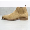 Giày da nam Chelsea cổ lửng da bò thật – 2 màu đen & vàng bò, bảo hành 12 tháng, giảm tới 30%, giá 3.087.500₫