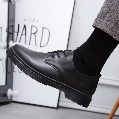 Giày da nam công sở màu đen sang trọng, size 35-47, giảm giá chỉ 568.063₫, độ bền cao, phù hợp mọi dịp