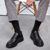 Giày da nam công sở màu đen sang trọng, size 35-47, giảm giá chỉ 568.063₫, độ bền cao, phù hợp mọi dịp 5