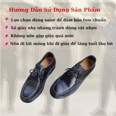 Giày da nam đẹp, đế khâu tăng chiều cao, thời trang công sở trẻ trung, êm ái - 429.000₫ 7