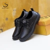 Giày Da Nam Derby Buộc Dây Công Sở Trẻ Trung Da Bò Nappa Đế Đúc Tăng Cao - BS012 4