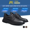 Giày da nam DERBY cao cấp Timanvn RK10 phong cách công sở, màu nâu, dây cột Hàn Quốc, bảo hành 1 năm, giảm còn 749.000₫