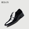 Giày Da Nam IELGY Hàn Quốc Công Sở Size Lớn Mũi Nhọn Thời Trang Giá 447.446₫
