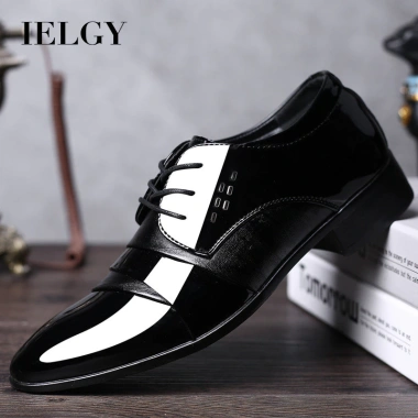 Giày Da Nam IELGY Hàn Quốc Công Sở Size Lớn Mũi Nhọn Thời Trang Giá 447.446₫ 9