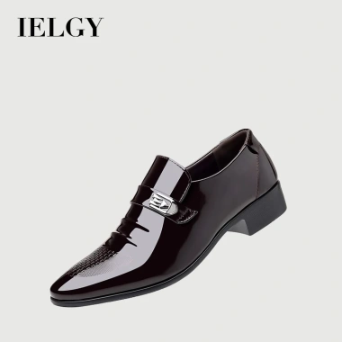 Giày Da Nam IELGY Mũi Nhọn, Thoáng Khí, Phù hợp công sở & đầm thường - Giảm 22%
