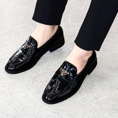 Giày Da Nam Lười Công Sở Sang Trọng Đế Cao Su, Khâu Chắc Mã G30, Bảo Hành 1 Năm, Giá 495.000 8