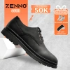 Giày Da Nam Oxford ZENNO CS311 - Da Microfiber Cao Cấp, Tăng 4cm, Giá 650k