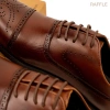 Giày Da Nam Raffe Milan Oxford Loafers Brown Thủ Công, Sang Trọng, Phong Cách Công Sở, Giảm 21% Đến 725.000₫ 8