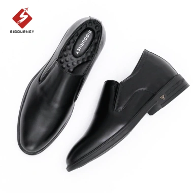 Giày Da Nam Tăng Cao 6cm SIGOURNEY Da Bò Đen Trơn SIG-49 Bảo Hành 18 Tháng 720.000 VND 5